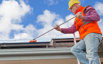 Llanfallteg soft wash roof cleaning